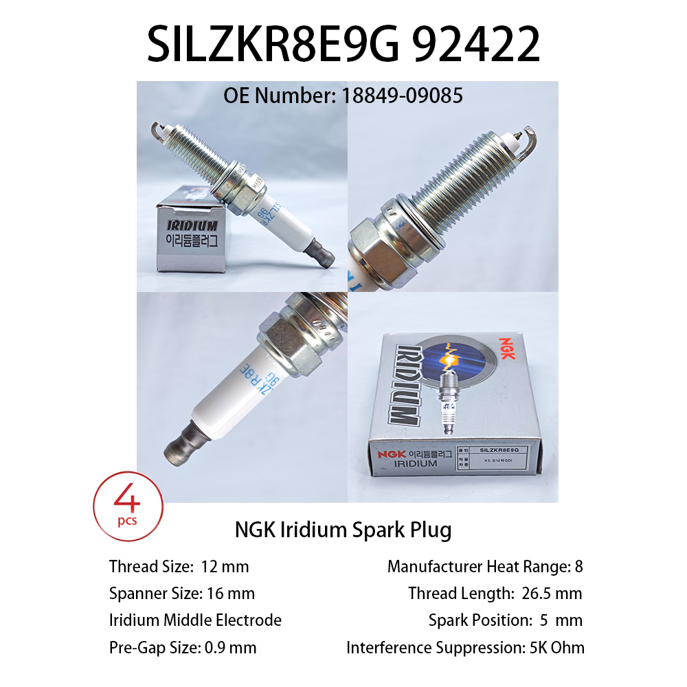 Ngk Spark Plug Laser Iridium - 4 stuks Originele NGK Laser Iridium